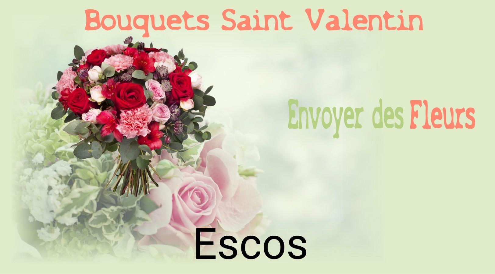 Roses de Saint-Valentin livrées à Escos